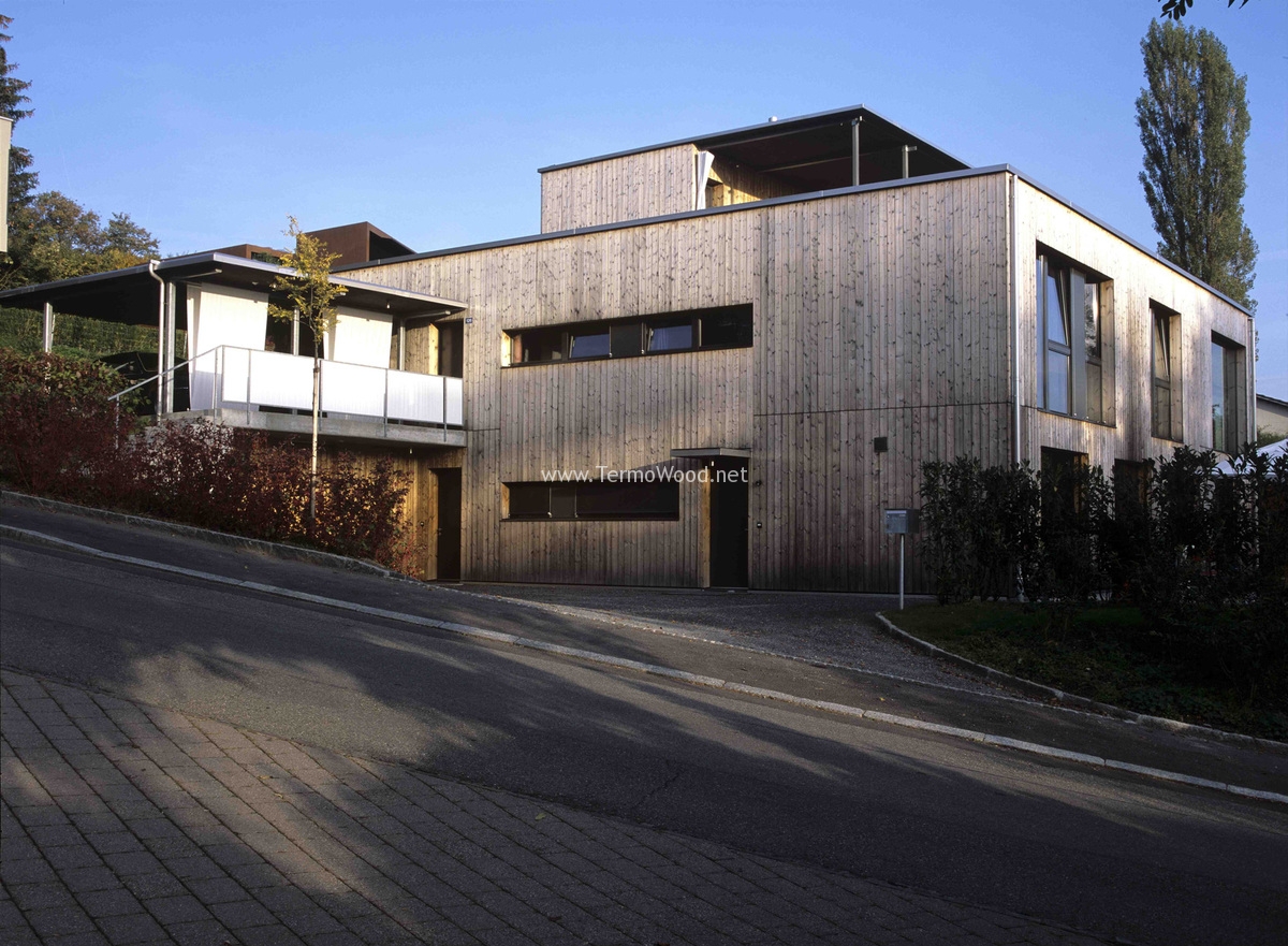 Restoran Ahşap Dekor ThermoWood ThermoWood Ahşap - SerMimar ThermoWood