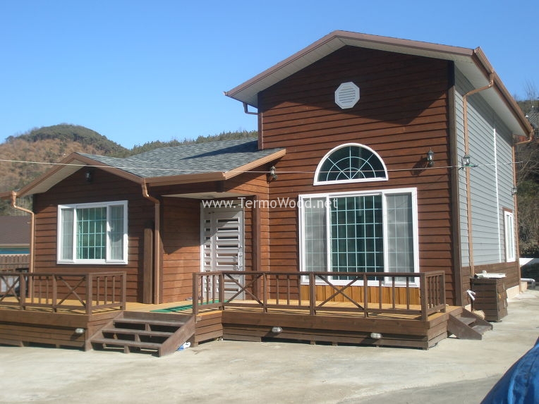 Muğla ThermoWood Ahşap Deck Kaplama ThermoWood Ahşap - SerMimar ThermoWood