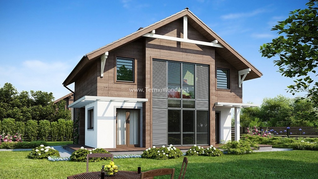 Avrupa Yakası ThermoWood Ahşap Deck Kaplama ThermoWood Ahşap - SerMimar ThermoWood