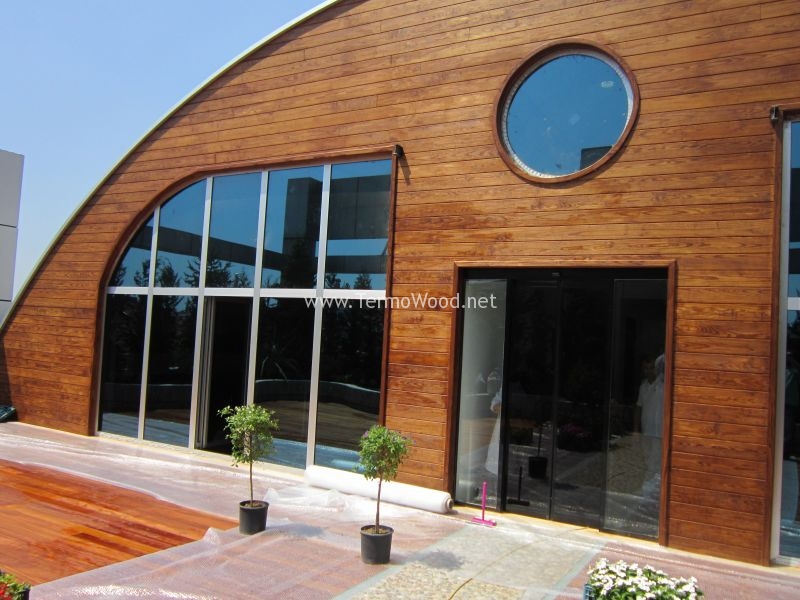 Tercan ThermoWood Çözümleri ThermoWood Ahşap - SerMimar ThermoWood